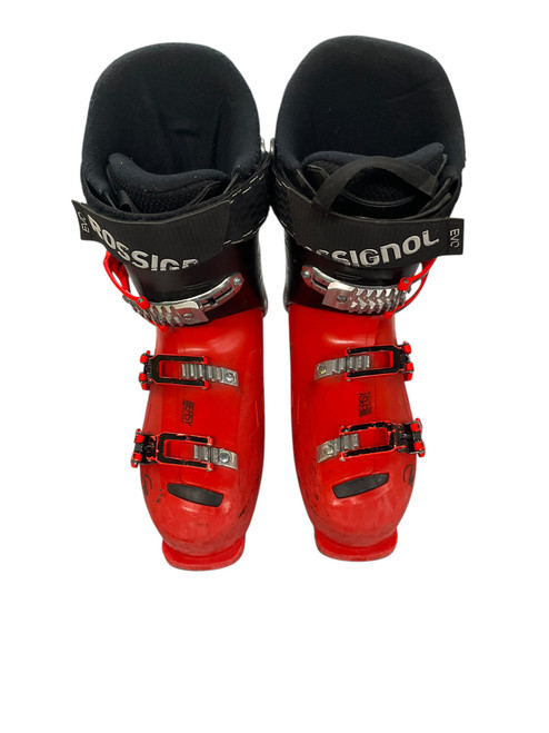 Vist Large View of Product Image Which is Used Rossignol EVO Mens DH Ski Boot Red 265 MP - M08.5 - W09.5 11484-S000285242