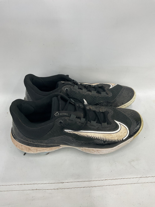 Vist Large View of Product Image Which is Used Nike REACT BB/SB Cleats Navy Blue Senior 13