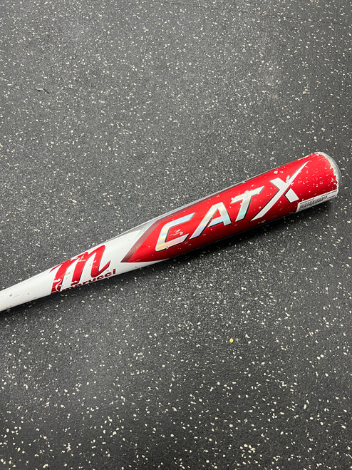 Vist Large View of Product Image Which is Used Marucci CAT X BB/SB High School -3 Bat 32 1/2"