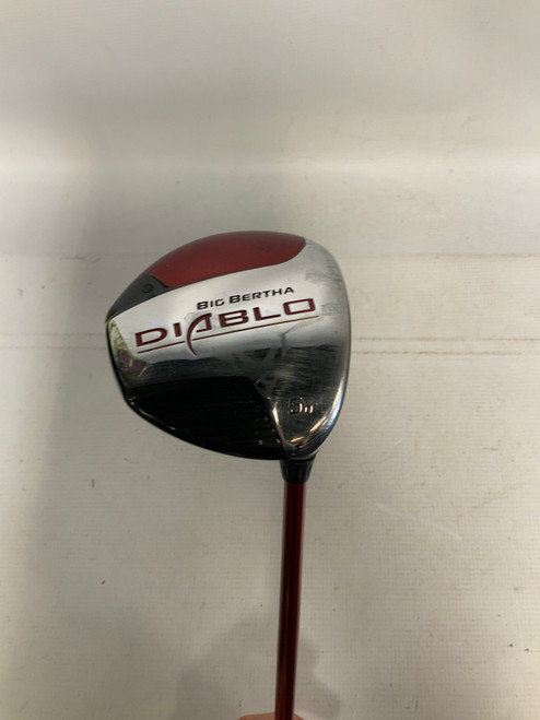 Vist Large View of Product Image Which is Used Callaway BIG BER DIABLO Mens Fairway Wood RH 5 Wood 11823-S000033108
