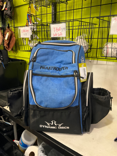 Vist Large View of Product Image Which is Used Dynamic Discs Disc Golf Backpack Royal Blue 11790-S000047186