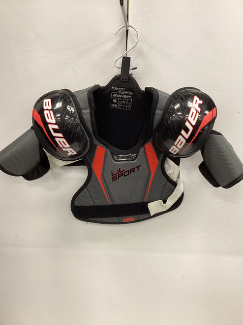 Vist Large View of Product Image Which is Used Bauer LIL SPORT Youth Shoulder Pads MD 11851-S000035407