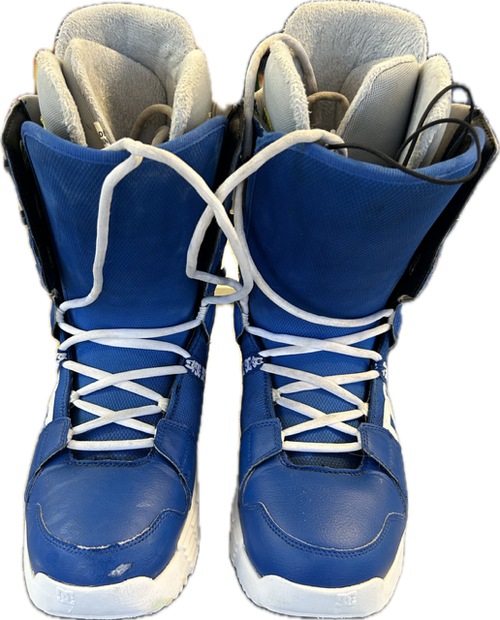 Vist Large View of Product Image Which is Used DC Shoes BLUE Mens Snowboard Boots Royal Blue Senior 11