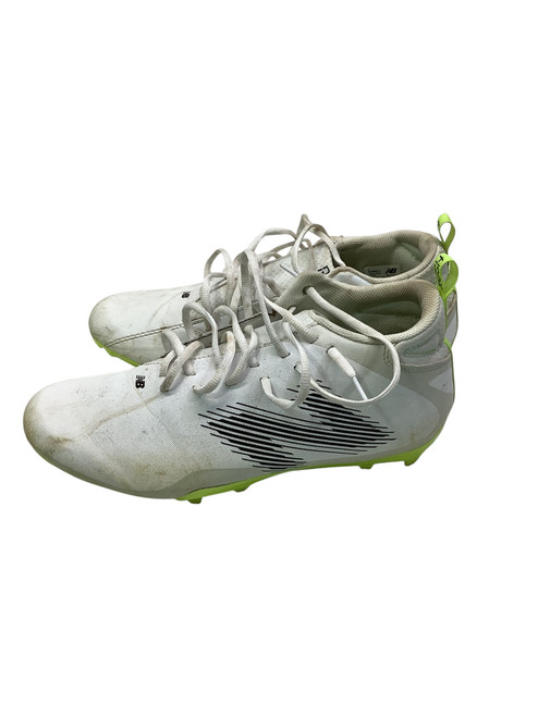 Vist Large View of Product Image Which is Used New Balance RUSH LAX Cleats Mens White Senior 10