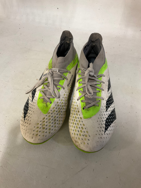 Vist Large View of Product Image Which is Used Adidas Soccer Cleats White Senior 7 11790-S000047208