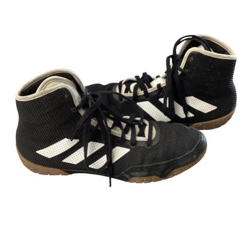 Vist Large View of Product Image Which is Used Adidas Wrestling Shoes Black Senior 8 11760-S000079572