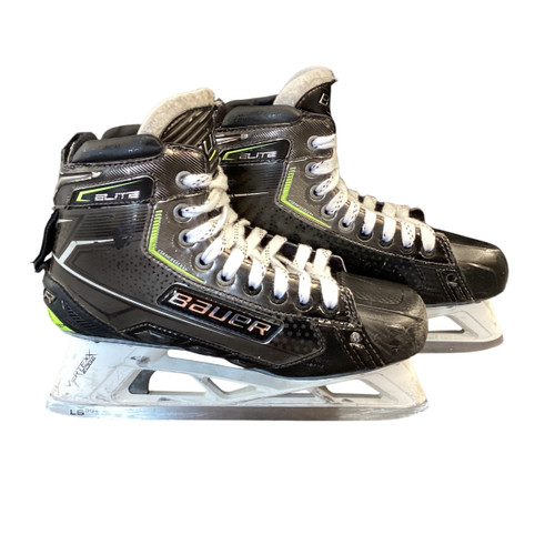 Vist Large View of Product Image Which is Used Bauer ELITE Senior Goalie Skate Senior 7.5