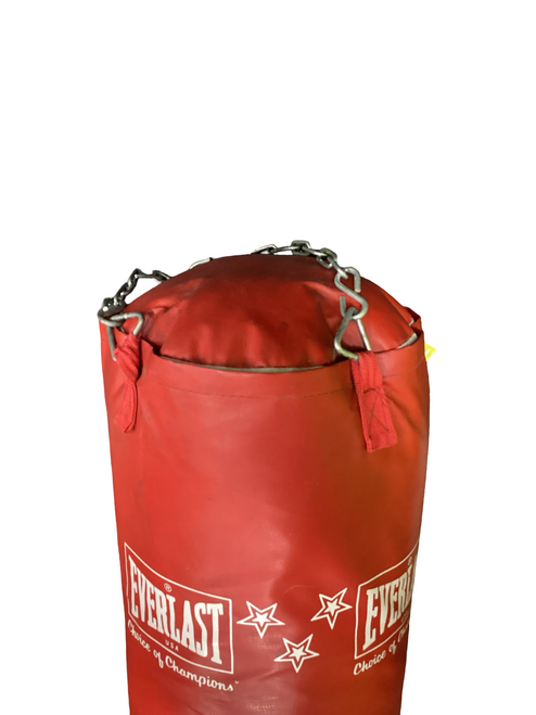 Vist Large View of Product Image Which is Used Everlast CHOICE OF CHAMPIONS Boxing Heavy Bag Red 60 lb 11613-S000164744