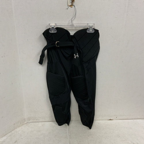 Vist Large View of Product Image Which is Used Under Armour Youth FB Integrated Pants Black XL 11762-S000066956