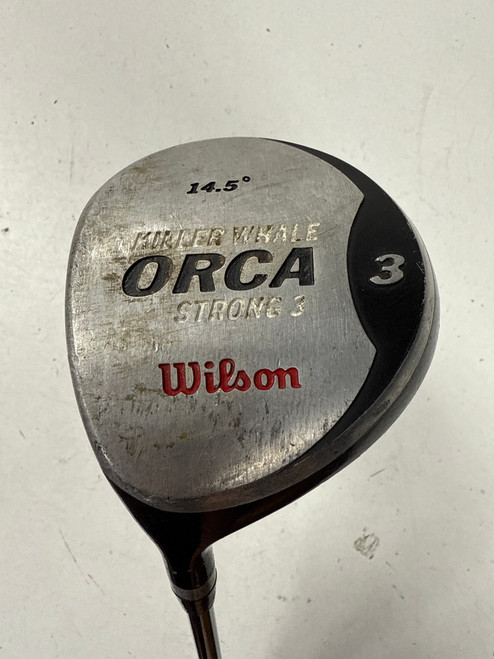 Vist Large View of Product Image Which is Used Wilson KILLER WHALE Mens Fairway Wood LH 3 Wood 11891-S000305076
