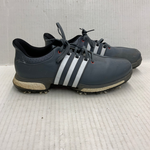 Vist Large View of Product Image Which is Used Adidas Mens Golf Shoes Grey Senior 9