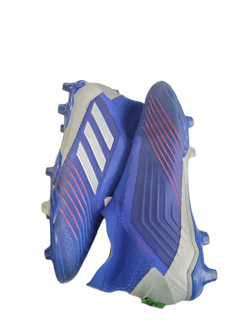 Vist Large View of Product Image Which is Used Adidas Soccer Cleats Royal Blue Junior 05.5 11708-S000181556