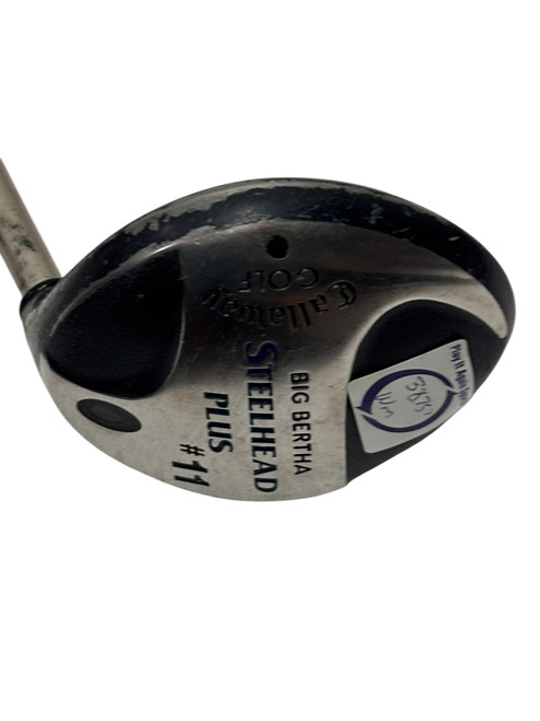 Vist Large View of Product Image Which is Used Callaway BIG BERTHA STEELHEAD PLUS Womens Fairway Wood RH 11 Wood 38.75" w/ Gems Shaft