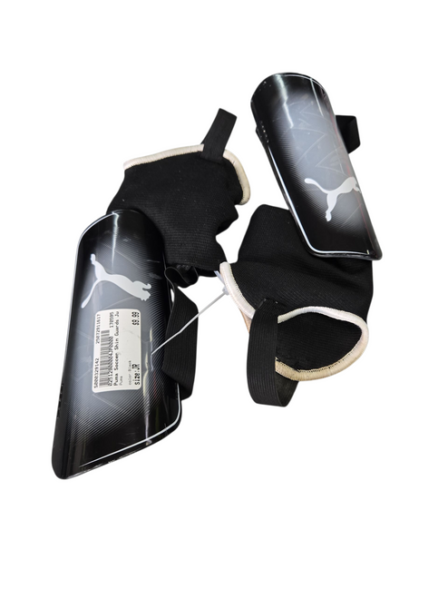 Vist Large View of Product Image Which is Used Puma Soccer Shin Guards Junior Black Junior 11617-S000329142
