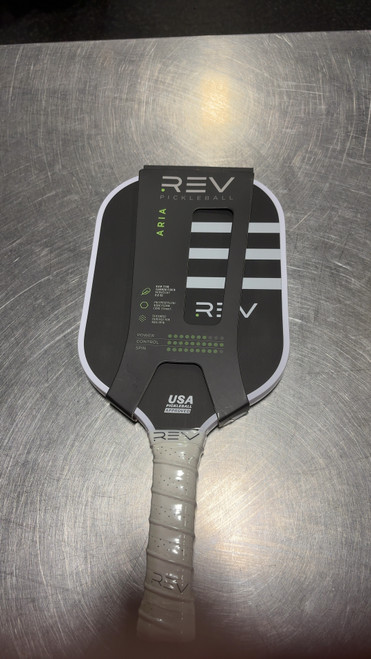 Vist Large View of Product Image Which is Used REV PICKLEBALL Pickleball Racquet Black 11825-S000033782