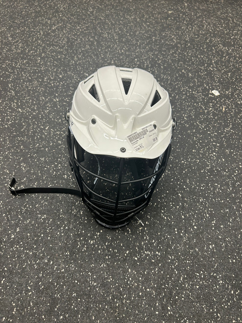 Vist Large View of Product Image Which is Used Cascade CPV-R Lacrosse Helmet White M/L 11162-S000433003