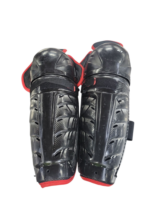 Vist Large View of Product Image Which is Used CCM SHIN GUARDS Junior Shin Guards Black 13" 11708-S000181560
