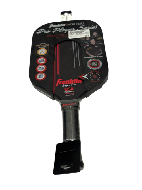 Vist Large View of Product Image Which is New Franklin PRO PLAYER SERIES SIGNATURE PRO PADDLE 13mm Core Pickleball Paddle