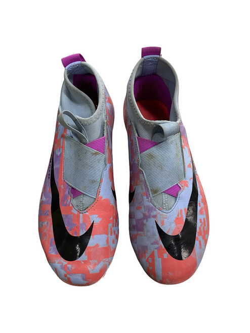 Vist Large View of Product Image Which is Used Nike MERCURIAL AIR ZOOM Soccer Cleats Purple Senior 5 11613-S000164748