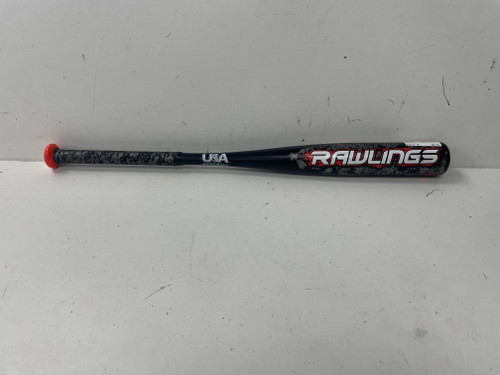 Vist Large View of Product Image Which is Used Rawlings RAPTOR ALLOY BB/SB USA 2 1/4 Bat 27" 11891-S000305083