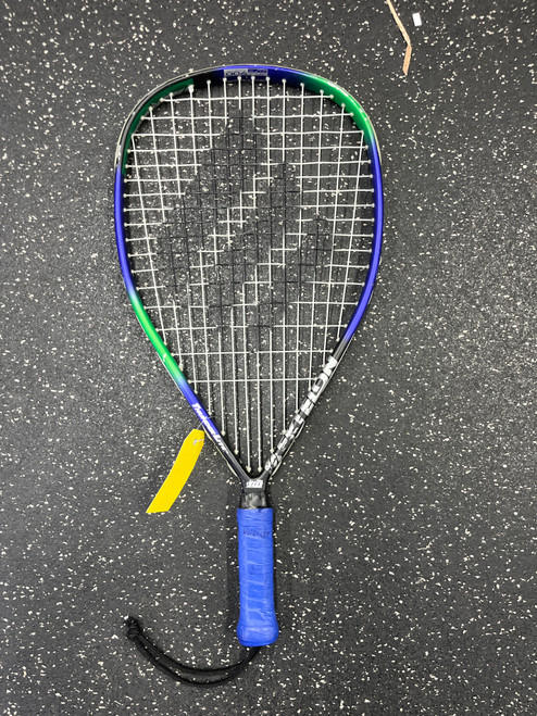 Vist Large View of Product Image Which is Used Ektelon THUNDERLITE Adult Racquetball Racquet Royal Blue 4" 10589-S000416577