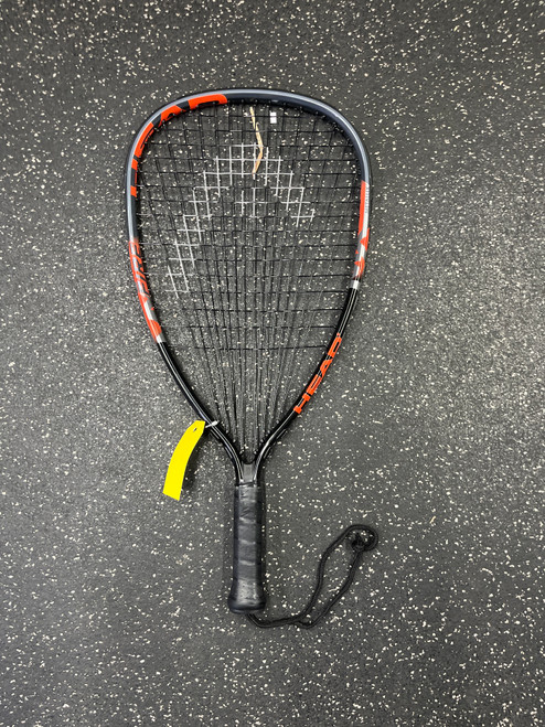Vist Large View of Product Image Which is Used Head METAALIX FIRE Adult Racquetball Racquet Black 3 3/8" 10589-S000416575
