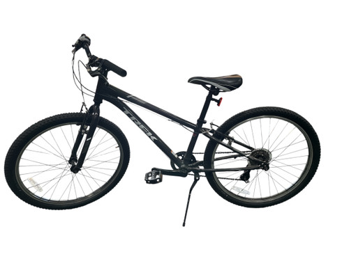 Vist Large View of Product Image Which is Used Trek PRECALIBER 2.0 Mountain Bike Boys Black 24" 11747-S000270252