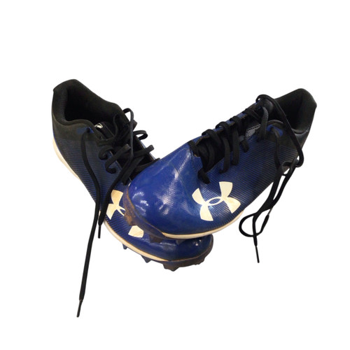 Vist Large View of Product Image Which is Used Under Armour BB/SB CLEATS BB/SB Cleats Royal Blue Senior 7.5
