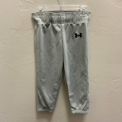 Vist Large View of Product Image Which is Used Under Armour PANT BB/SB Pant Boys Grey XS 11762-S000066984