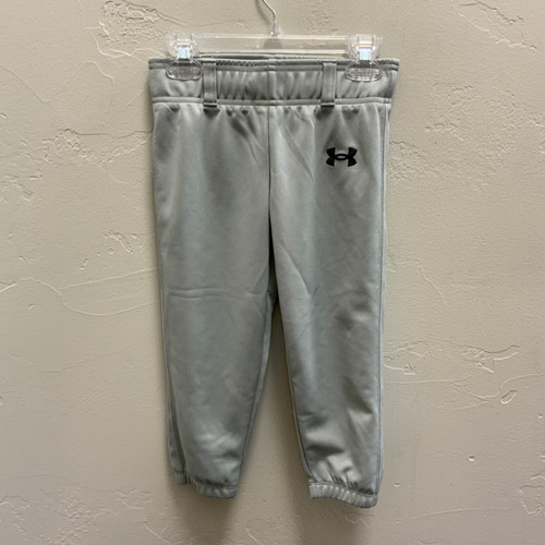 Vist Large View of Product Image Which is Used Under Armour PANT BB/SB Pant Boys Grey XS 11762-S000066985