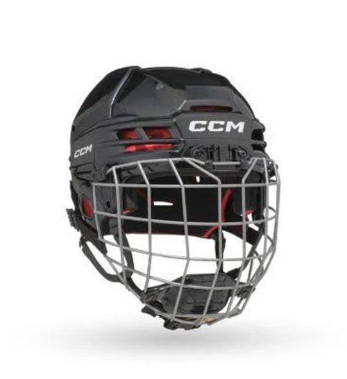 Vist Large View of Product Image Which is New CCM TACKS 70 Helmet Cage Combo Black One Size