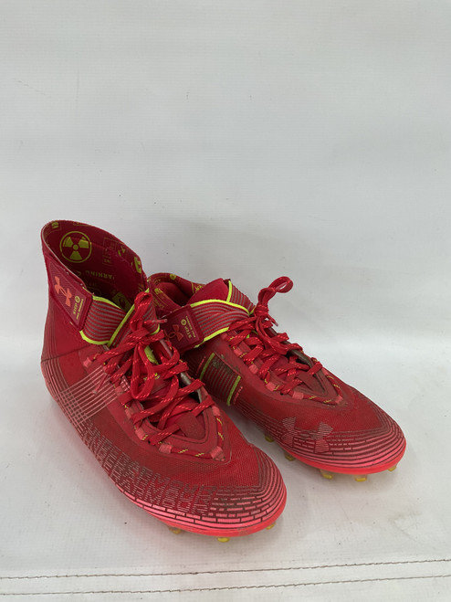 Vist Large View of Product Image Which is Used Adidas Adult FB Cleats Red Senior 11 11871-S000019916