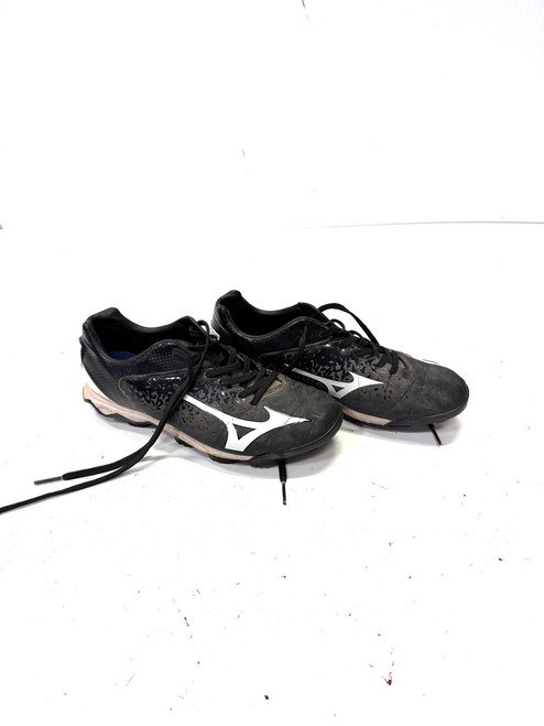 Vist Large View of Product Image Which is Used Mizuno SIZE 9.5 BB SB BB/SB Cleats Black Senior 9.5