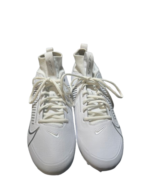 Vist Large View of Product Image Which is Used Nike Adult FB Cleats White Senior 11 11843-S000016716