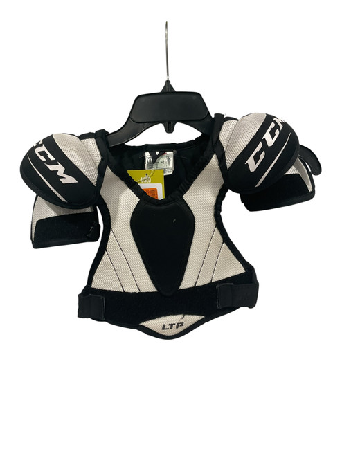 Vist Large View of Product Image Which is Used CCM LTP Youth Shoulder Pads LG