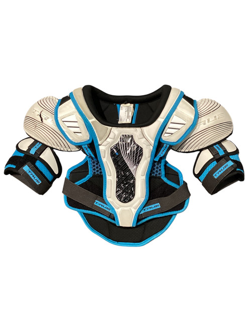 Vist Large View of Product Image Which is Used True AX9 Junior Shoulder Pads LG 11776-S000386003