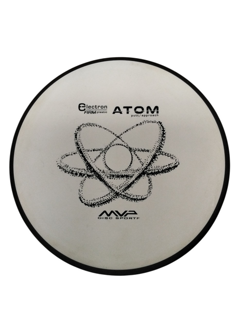 Vist Large View of Product Image Which is Used MVP ATOM ELECTRON Disc Golf Putter White 174g 11866-S000027061