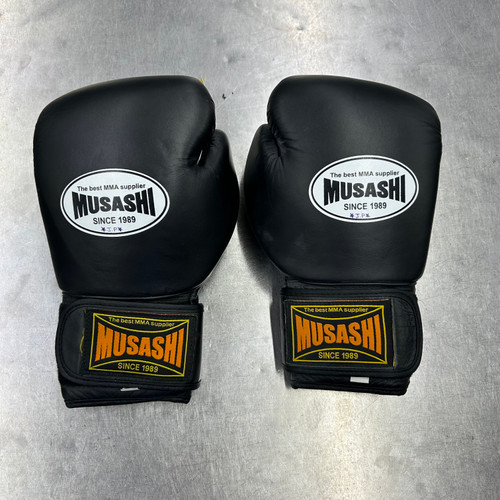 Vist Large View of Product Image Which is Used MUSASHI MMA Gloves Black Senior 10589-S000416614