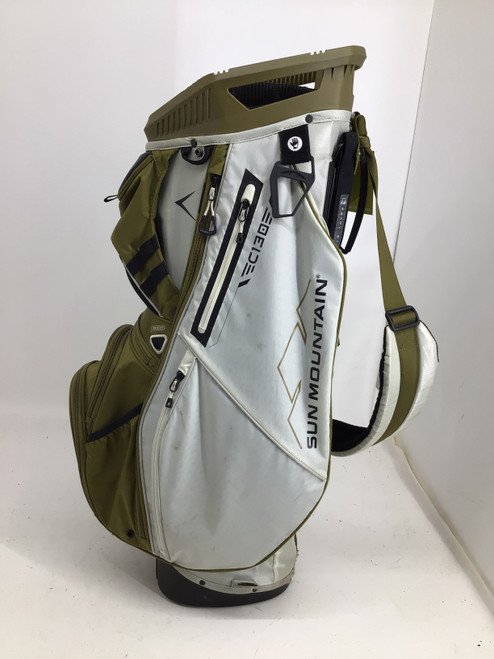 Vist Large View of Product Image Which is Used Sun Mountain C130 14 WAY CART BAG Mens Cart Bag Vegas Gold 11752-S000067945