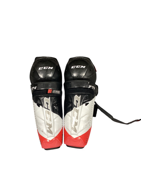 Vist Large View of Product Image Which is Used CCM JETSPEED FT4 Senior Shin Guards Black 13" 11804-S000255244