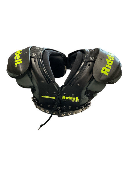 Vist Large View of Product Image Which is Used Riddell SURGE SHOULDER PADS FB Shoulder Pads Black SM 11856-S000021684
