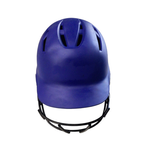 Vist Large View of Product Image Which is Used Demarini HELMET WITH MASK Batting Helmet w/Mask Royal Blue S/M 11760-S000079596