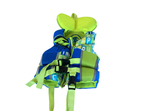 Vist Large View of Product Image Which is Used Youth PFD Royal Blue SM