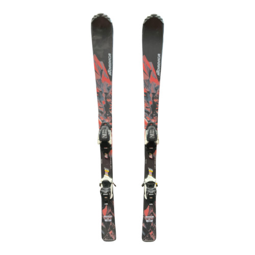 Vist Large View of Product Image Which is Used Nordica TEAM AM Boys DH Ski/Binding Black 130 cm 11362-S000161771