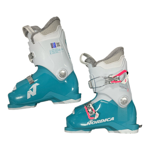 Vist Large View of Product Image Which is Used Nordica SPEED MACHINE J 3 Girls DH Ski Boot Royal Blue 195 MP - Y13 11362-S000161773