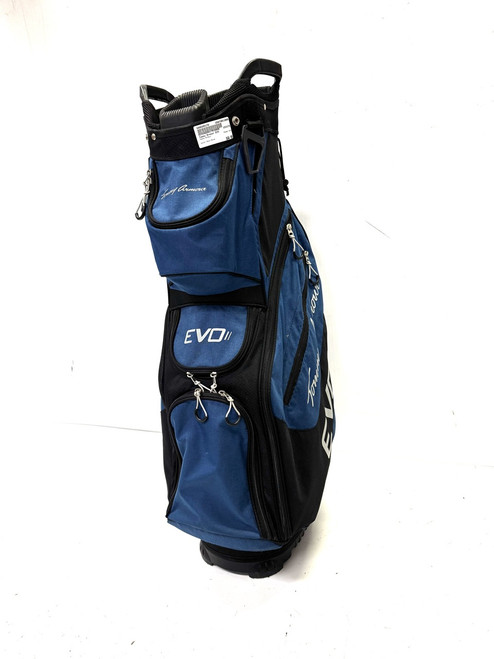 Vist Large View of Product Image Which is Used Tommy Armour EVO Mens Cart Bag Navy Blue 11860-S000295170