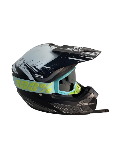 Vist Large View of Product Image Which is Used HJC CS-MX II Adult Helmet Black LG 11709-S000070510