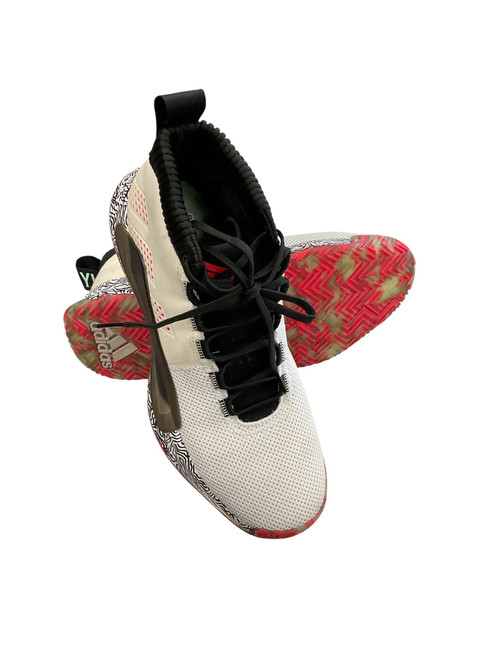 Vist Large View of Product Image Which is Used Adidas Basketball Shoes M White Senior 11 11856-S000021690
