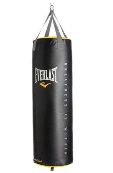 Vist Large View of Product Image Which is Used Everlast PUNCHING BAG Boxing Heavy Bag Black 80 lb 11856-S000021696
