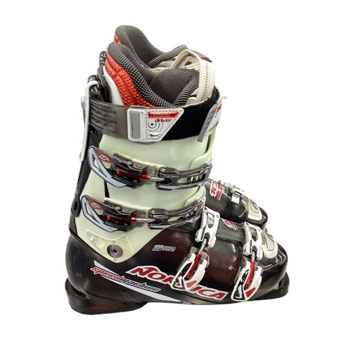 Vist Large View of Product Image Which is Used Nordica SPEEDMACHINE 10 Mens DH Ski Boot Black 270 MP - M09 - W10